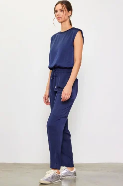 SKIES ARE BLUE Bubble Hem Muscle Tank* Sleeveless Tops