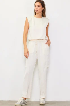 SKIES ARE BLUE Bubble Hem Muscle Tank* Sleeveless Tops