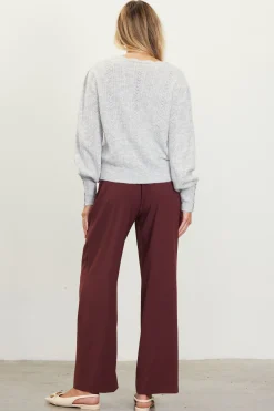 SKIES ARE BLUE Cable Knit Sweater* Sweaters