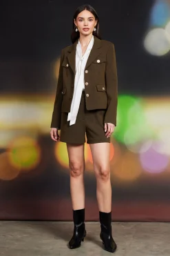 SKIES ARE BLUE Clara Structured Jacket* Blazers