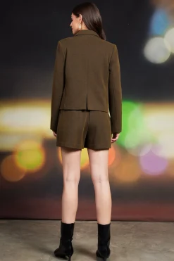 SKIES ARE BLUE Clara Structured Jacket* Blazers