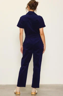SKIES ARE BLUE Corduroy Utility Jumpsuit* Jumpsuits