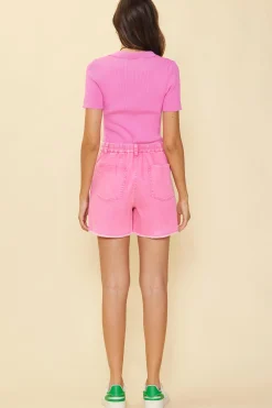 SKIES ARE BLUE Denim Wrap Skort* Skirts