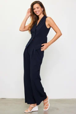 SKIES ARE BLUE Double Pleated Wide Pants* Pants