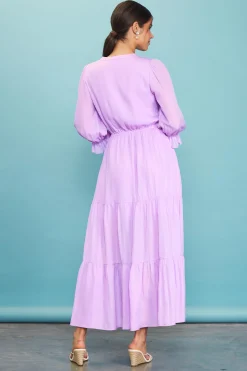 SKIES ARE BLUE Emery Ruffle Tiered Maxi Dress* Maxi Dresses