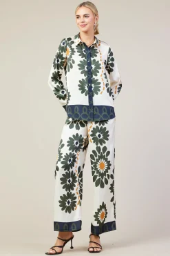 SKIES ARE BLUE Floral Print Longsleeve Blouse* Blouses|Long Sleeve Tops