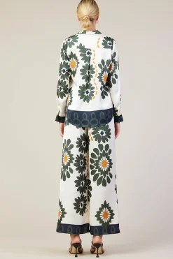 SKIES ARE BLUE Floral Print Longsleeve Blouse* Blouses|Long Sleeve Tops