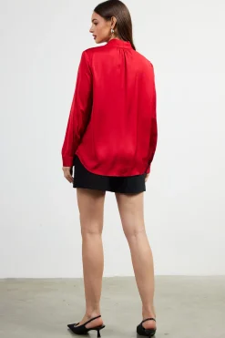 SKIES ARE BLUE High-Rise Pleated Knit Shorts* Shorts