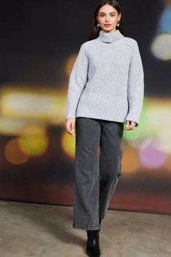 SKIES ARE BLUE Irene Turtleneck Sweater* Sweaters