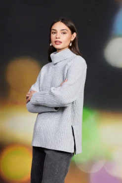 SKIES ARE BLUE Irene Turtleneck Sweater* Sweaters