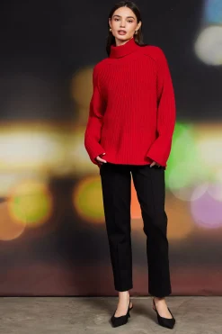 SKIES ARE BLUE Irene Turtleneck Sweater* Sweaters