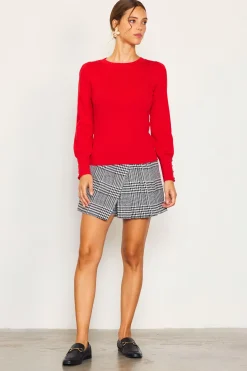 SKIES ARE BLUE Jewel Detail Longsleeve Sweater* Sweaters