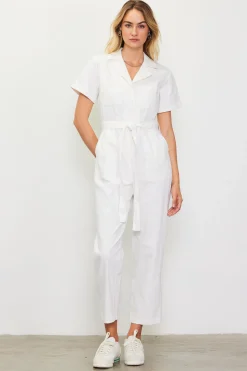 SKIES ARE BLUE Kendall Washed Utility Jumpsuit* Jumpsuits