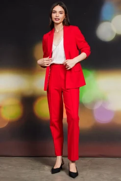 SKIES ARE BLUE Knit Pintuck Trouser* Pants