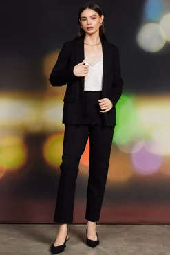 SKIES ARE BLUE Knit Pintuck Trouser* Pants