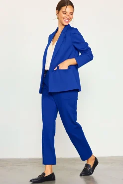 SKIES ARE BLUE Knit Tailored Blazer* Blazers