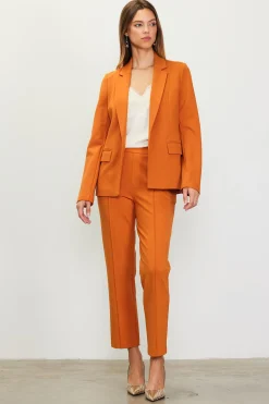 SKIES ARE BLUE Knit Tailored Blazer* Blazers