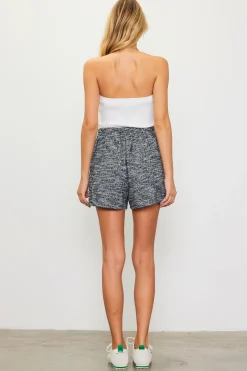 SKIES ARE BLUE Knit Tweed Shorts* Shorts