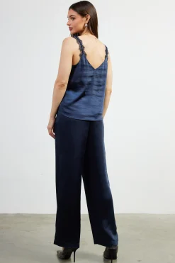 SKIES ARE BLUE Lace Trim Cami Top* Sleeveless Tops