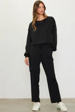 SKIES ARE BLUE Longsleeve Bubble Top* Long Sleeve Tops