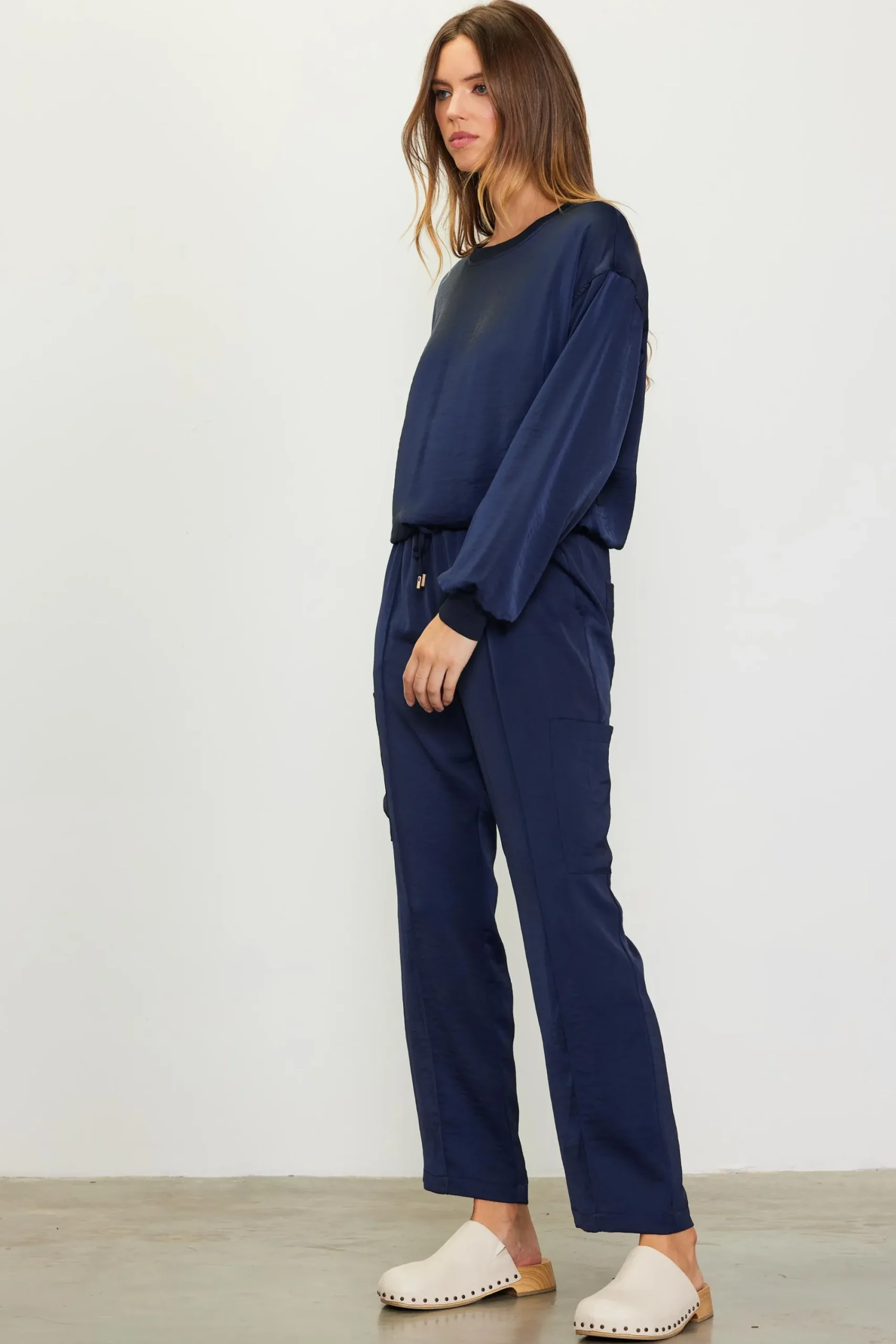 SKIES ARE BLUE Longsleeve Bubble Top* Long Sleeve Tops