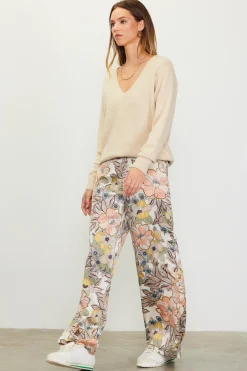 SKIES ARE BLUE Longsleeve V Neck Sweater* Long Sleeve Tops|Sweaters