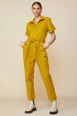 SKIES ARE BLUE Millie Utility Zip Jumpsuit* Jumpsuits