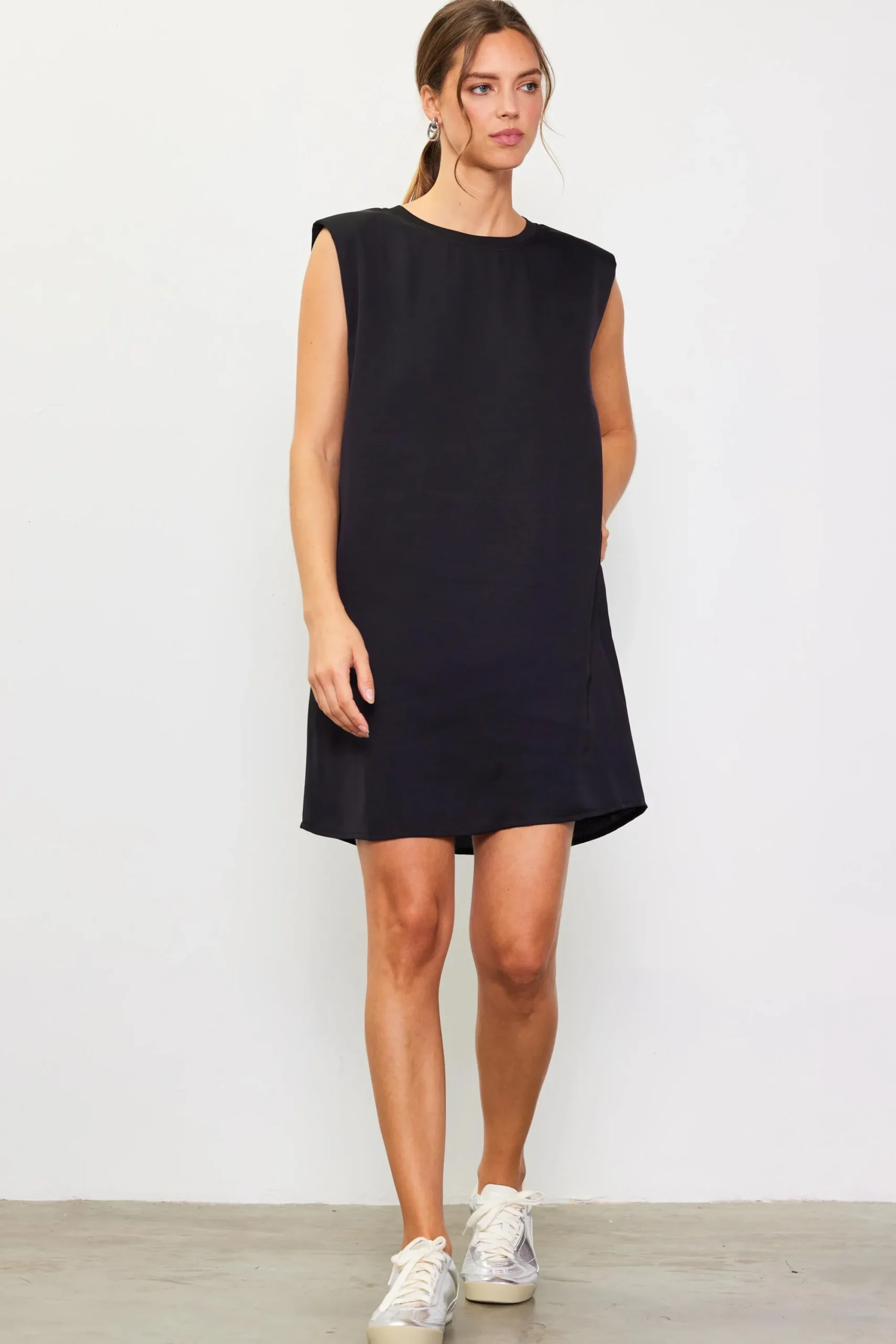 SKIES ARE BLUE Muscle Tank Dress* Mini Dresses