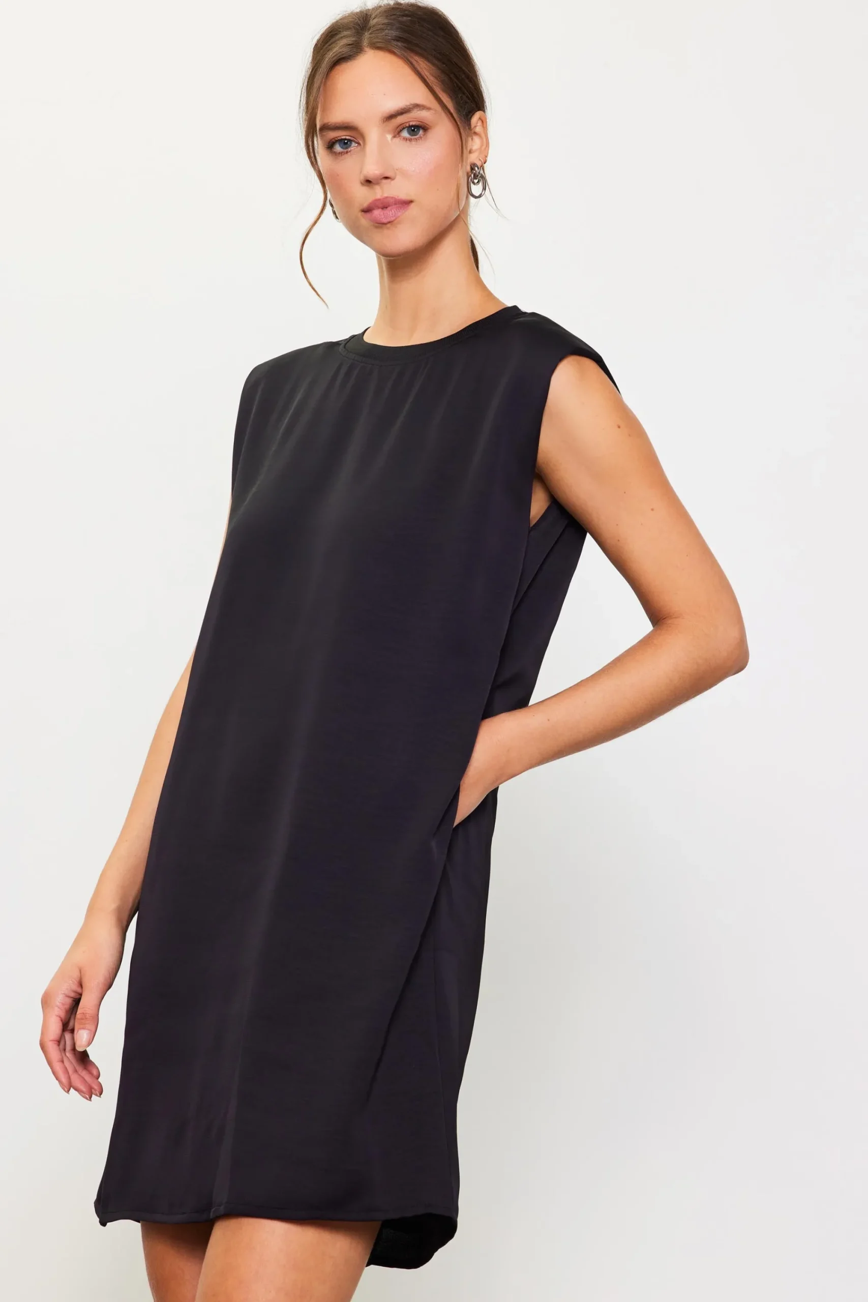 SKIES ARE BLUE Muscle Tank Dress* Mini Dresses