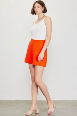 SKIES ARE BLUE Neon Structured Shorts* Shorts