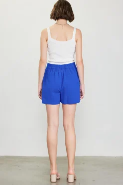 SKIES ARE BLUE Neon Structured Shorts* Shorts