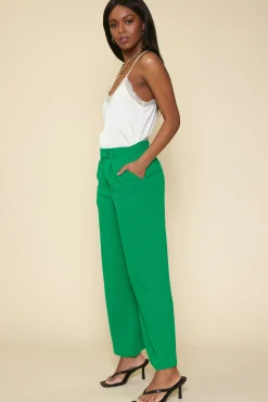 SKIES ARE BLUE Pintuck Wide Leg Trousers* Pants