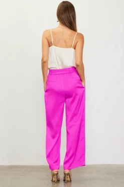 SKIES ARE BLUE Pleat Wide Leg Trousers* Pants