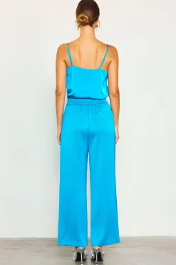 SKIES ARE BLUE Pleat Wide Leg Trousers* Pants