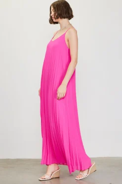 SKIES ARE BLUE Pleated Maxi Dress* Maxi Dresses