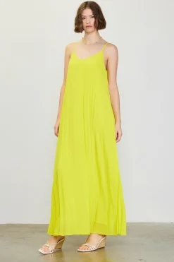 SKIES ARE BLUE Pleated Maxi Dress* Maxi Dresses