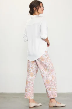 SKIES ARE BLUE Recycled Classic Button Down Top* Blouses|Long Sleeve Tops