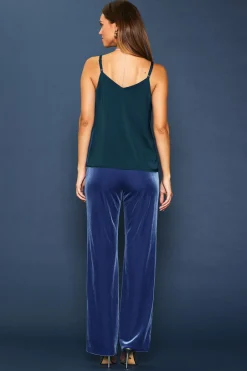 SKIES ARE BLUE Recycled Double Strap Cami* Sleeveless Tops|Short Sleeve Tops