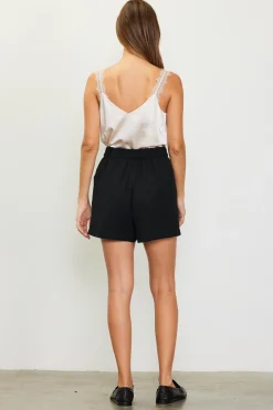 SKIES ARE BLUE Recycled Tailored Shorts* Shorts