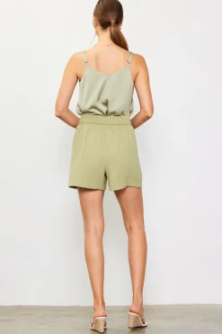 SKIES ARE BLUE Recycled Tailored Shorts* Shorts