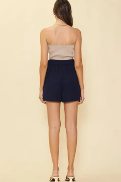 SKIES ARE BLUE Recycled Tailored Shorts* Shorts