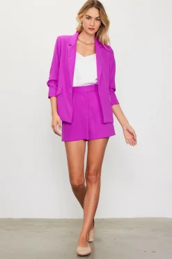 SKIES ARE BLUE Recycled Tailored Shorts* Shorts