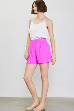 SKIES ARE BLUE Recycled Tailored Shorts* Shorts