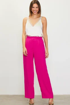 SKIES ARE BLUE Recycled Tapered Pants* Pants