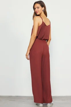 SKIES ARE BLUE Recycled Wide Leg Pants* Pants