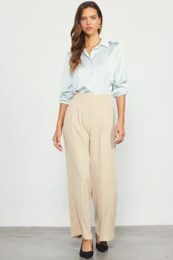 SKIES ARE BLUE Recycled Wide Leg Pants* Pants
