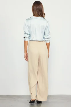 SKIES ARE BLUE Recycled Wide Leg Pants* Pants