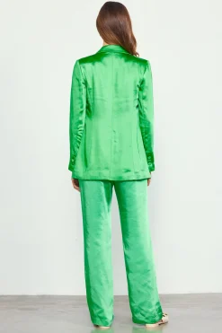 SKIES ARE BLUE Satin Tailored Blazer* Blazers