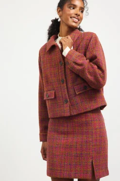 SKIES ARE BLUE Sienna Tweed Jacket* Outerwear|Blazers