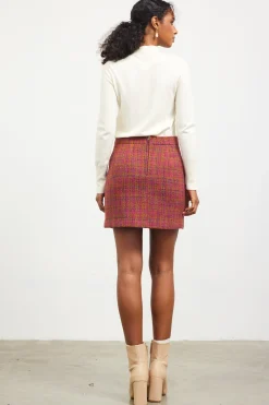 SKIES ARE BLUE Sienna Tweed Mini Skirt* Skirts